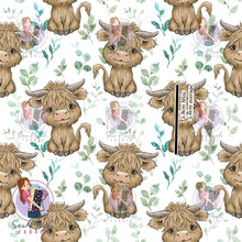 Load image into Gallery viewer, Highland Cow Nature | Knit | Retail | Average Scale
