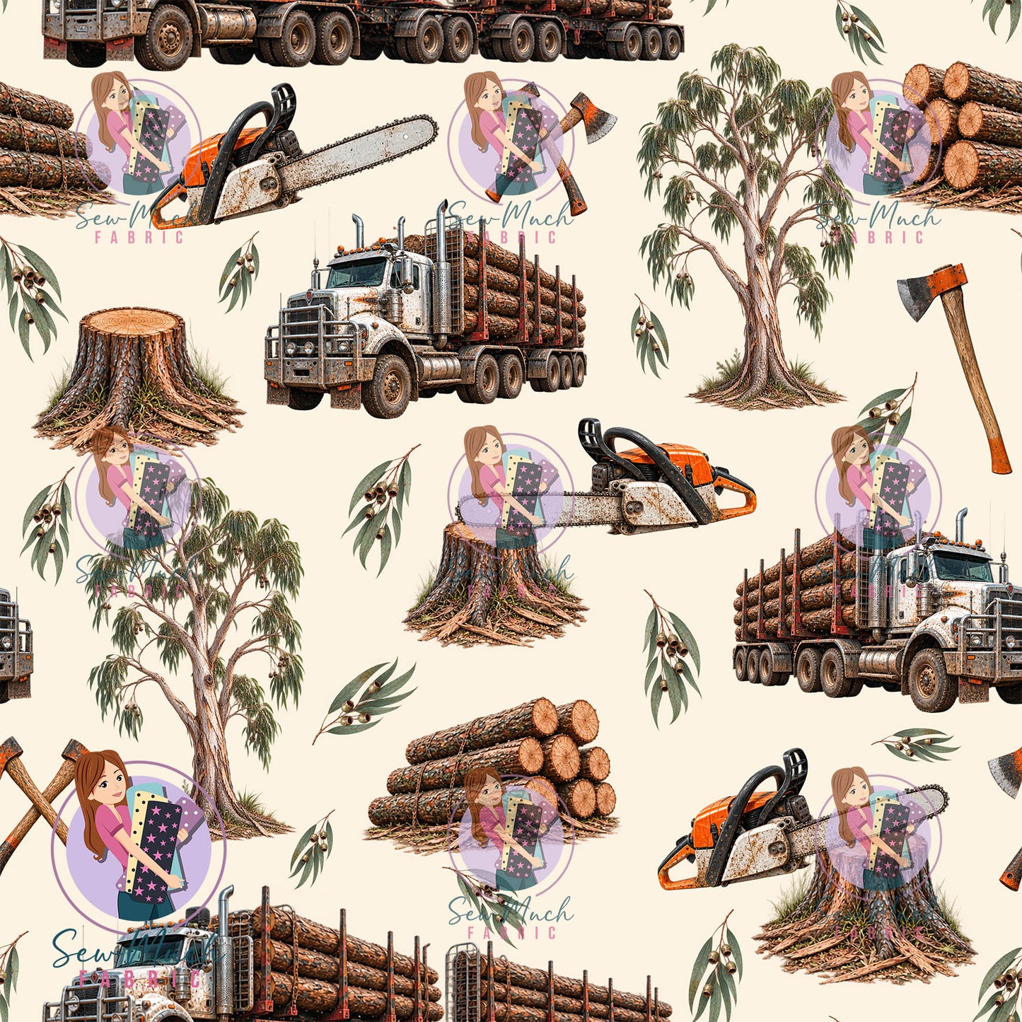 AUGUST Pre-Order (2): Logging Trucks