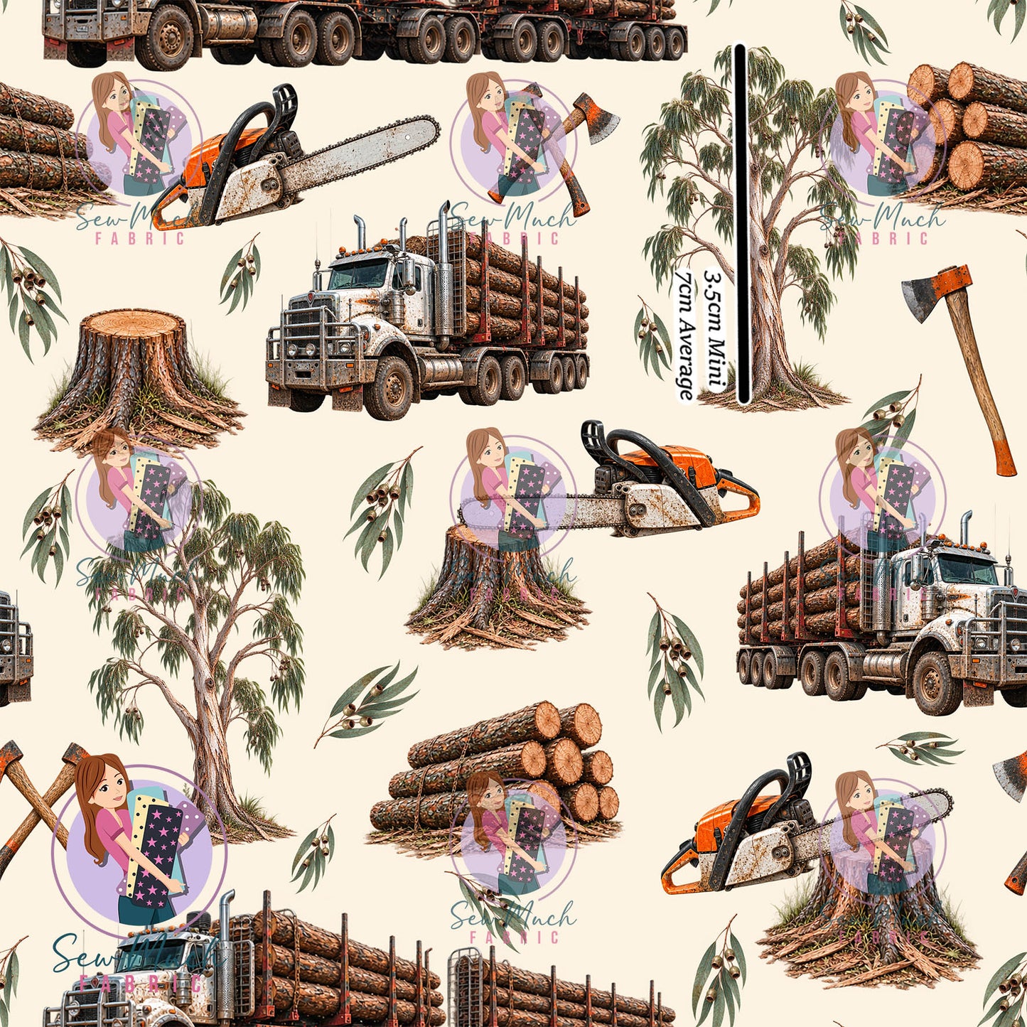 AUGUST Pre-Order (2): Logging Trucks