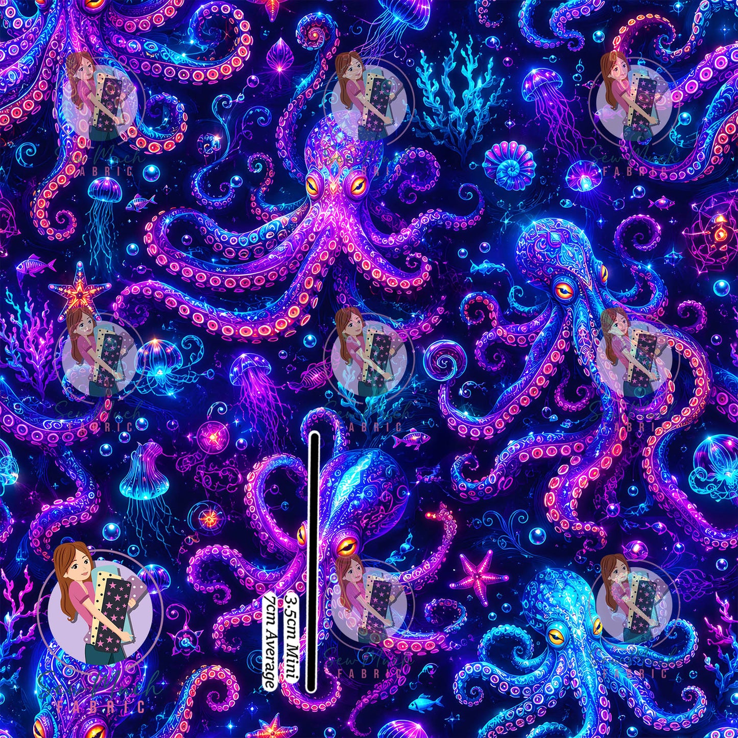 Octopus | Canvas | Retail | MINI Scale