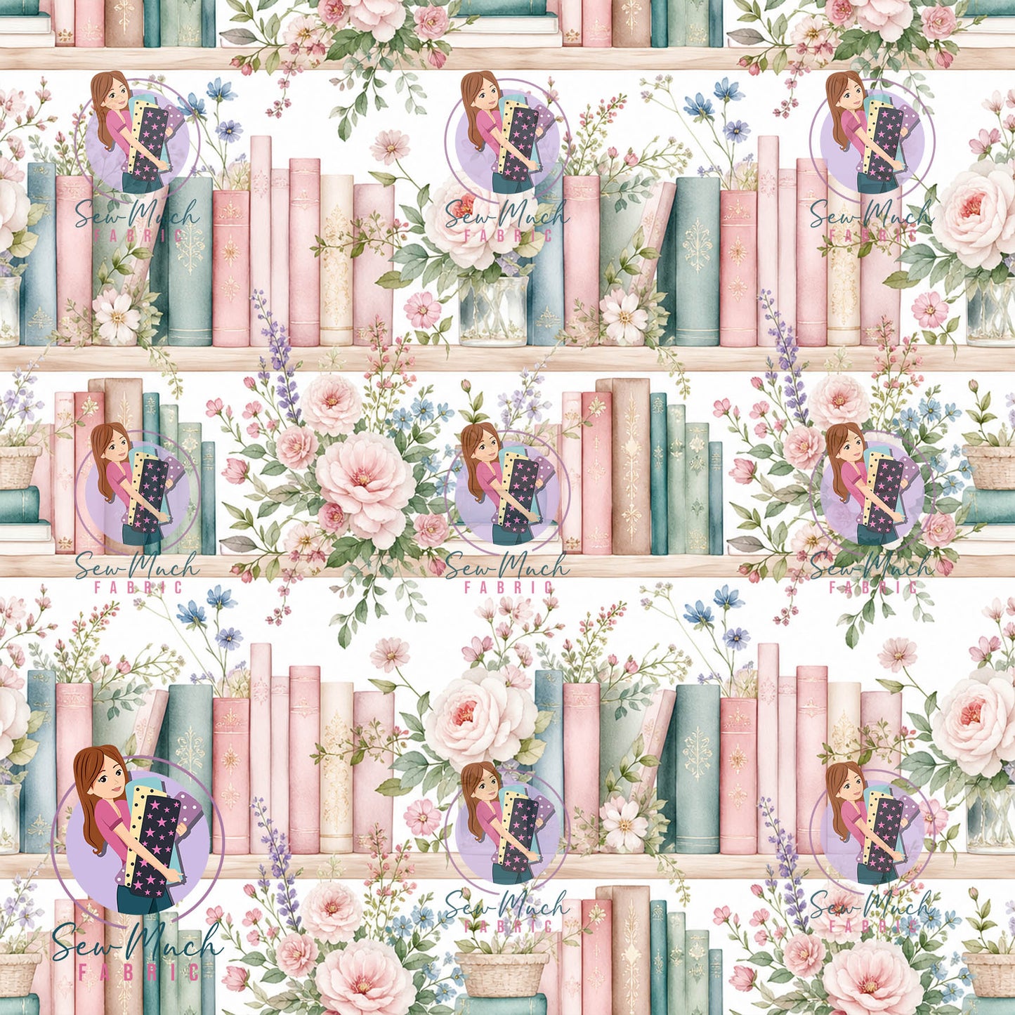 JUNE Pre-Order (2): Pastel Floral Books