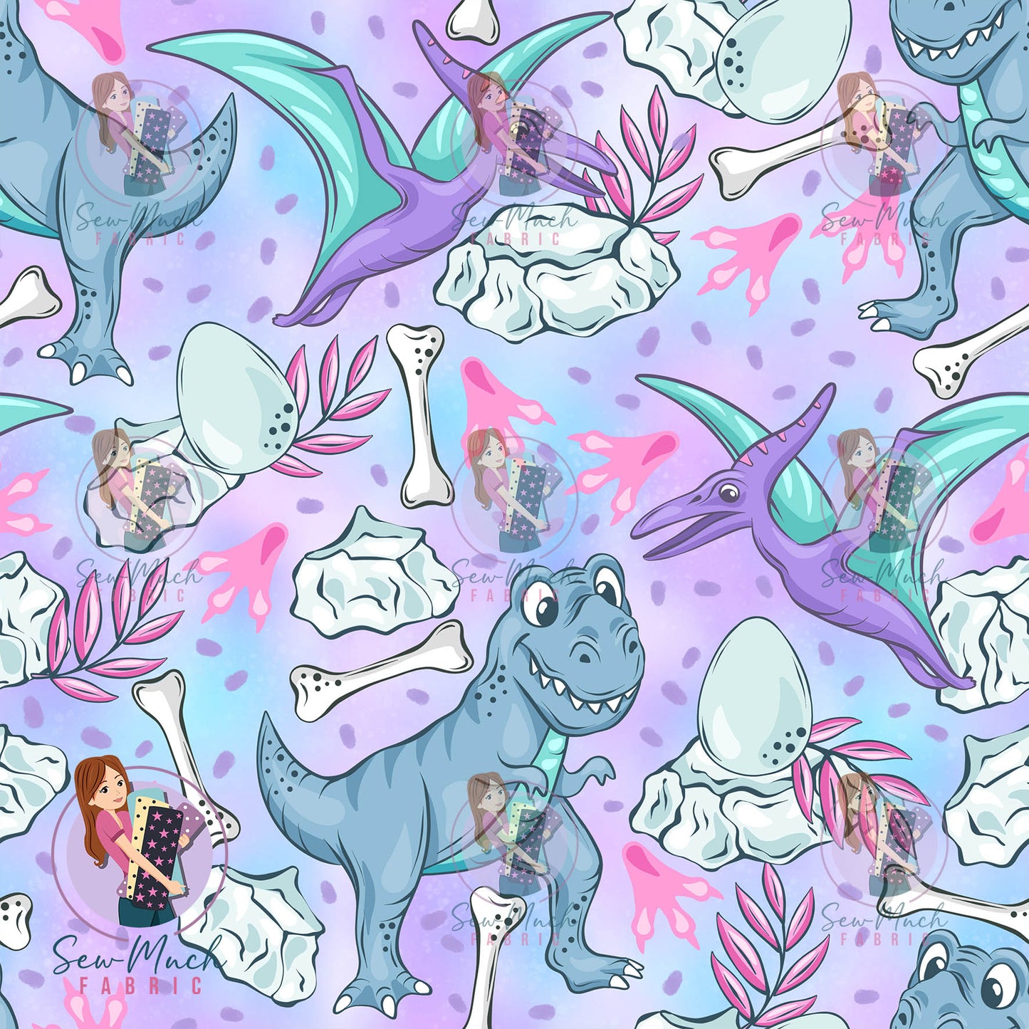 Unlimited Pre-Order: Dinosaurs Pink/Purple