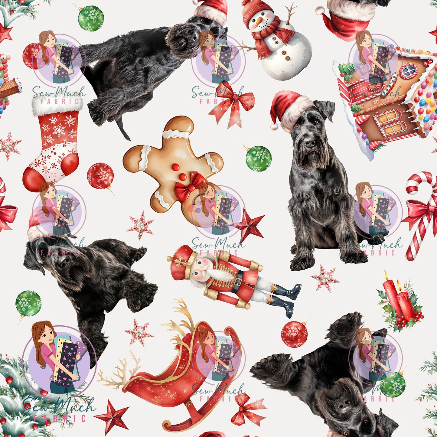 AUGUST Pre-Order (2): Christmas Schnauzer