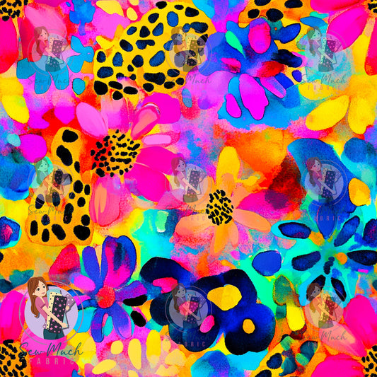 Colourful Floral | Canvas | Retail | MINI Scale