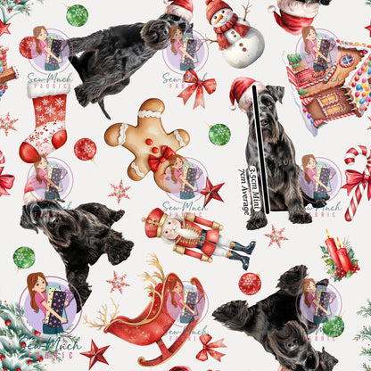 AUGUST Pre-Order (2): Christmas Schnauzer