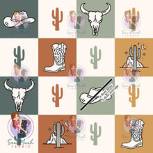 Load image into Gallery viewer, Western Checks | Woven | Retail | Average Scale
