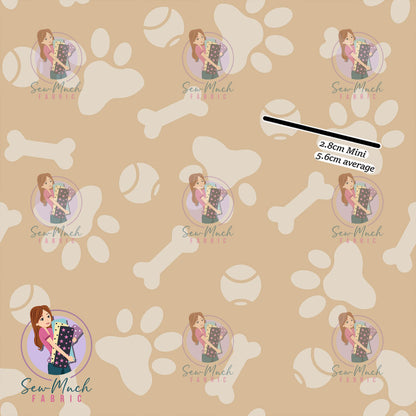 Paw Prints Beige | Pre-Order |