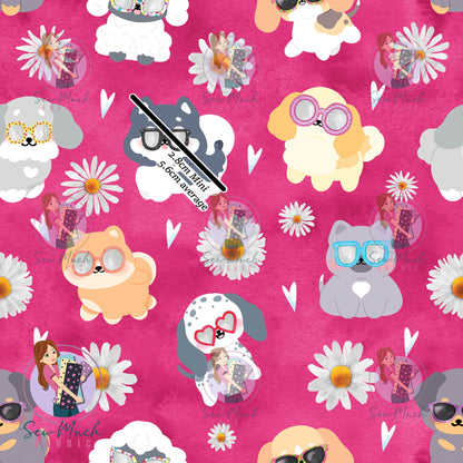 Unlimited Pre-Order: Sunglasses Dogs (Magenta)