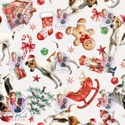 AUGUST Pre-Order (2): Christmas Fox Terrier