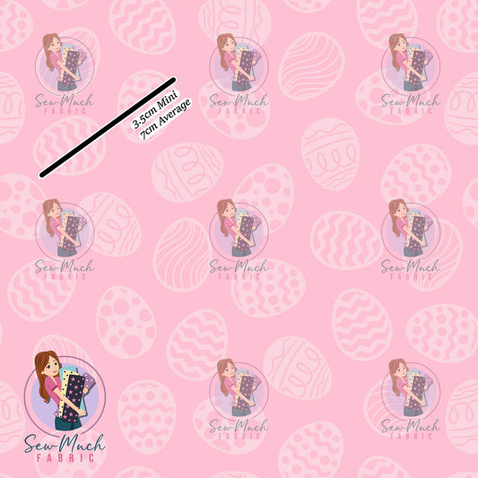 Easter: Highland Cow Pink Coordinate | Woven | Retail | Average Scale