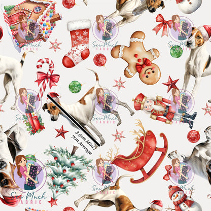AUGUST Pre-Order (2): Christmas Fox Terrier