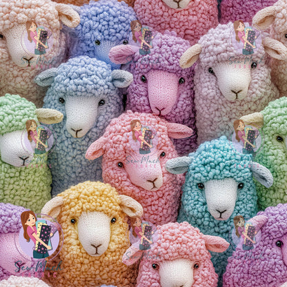 Rainbow Sheep | Woven | Retail | MINI Scale