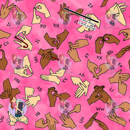 Auslan Pink | Woven | Retail | Average Scale