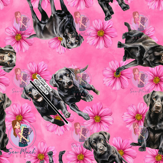 Labrador Pink Floral | Woven | Retail | Average Scale