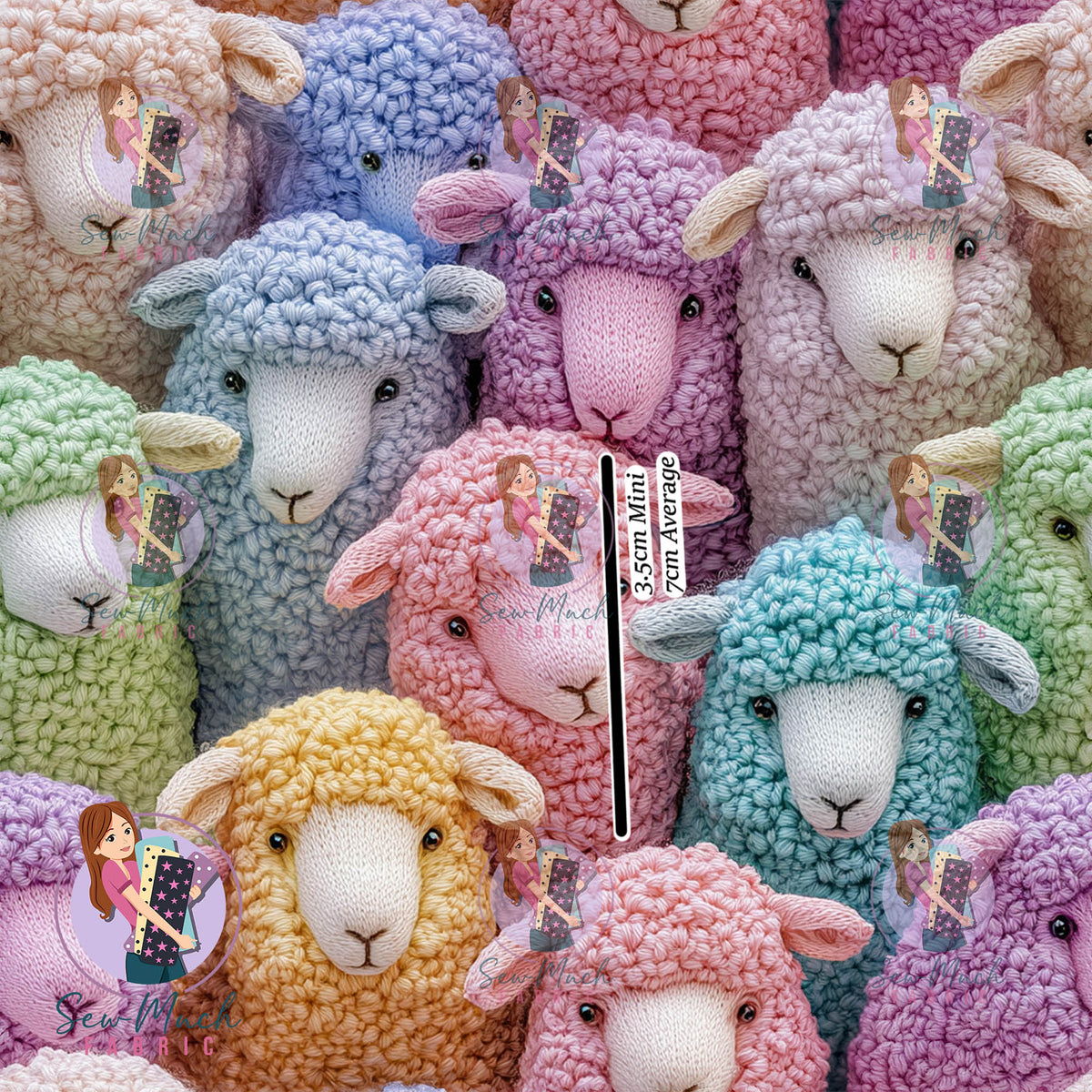 Rainbow Sheep | Woven | Retail | Average Scale