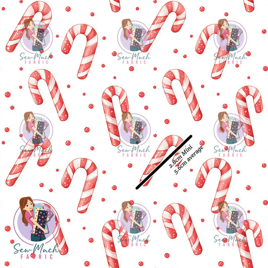 Christmas: Candy cane | Woven | Retail | MINI Scale