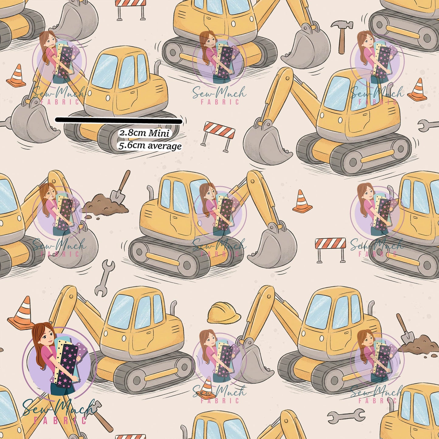 Construction Trucks | Woven | Retail | Average Scale