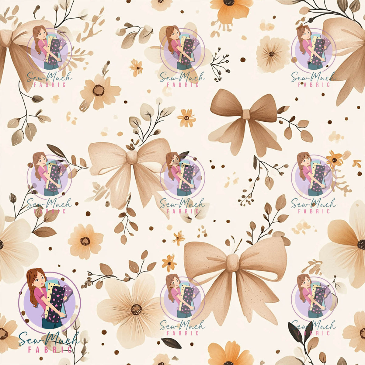 Floral Bows | Knit | Retail | Average Scale