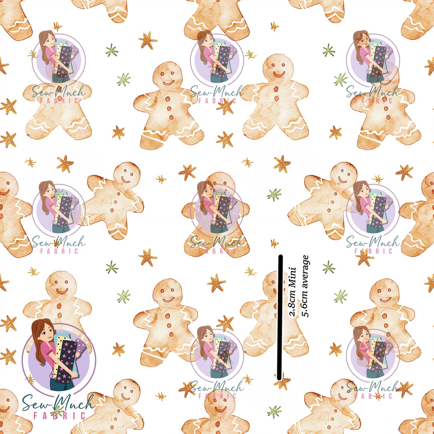 Christmas: Gingerbread | Woven | Retail | MINI Scale