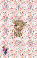 Load image into Gallery viewer, AUGUST Pre-Order (1): Highland Nicole Floral &#39;PANEL&#39;
