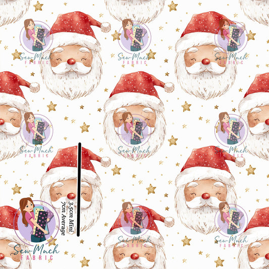 Christmas: Santa Star | Woven | Retail | MINI Scale