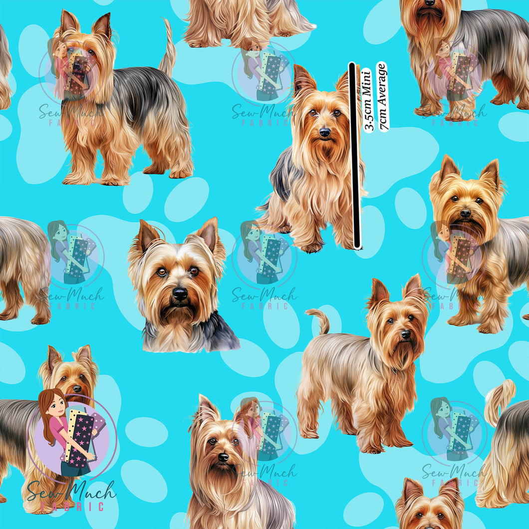 Australian Terrier Blue | Woven | Retail | Average Scale