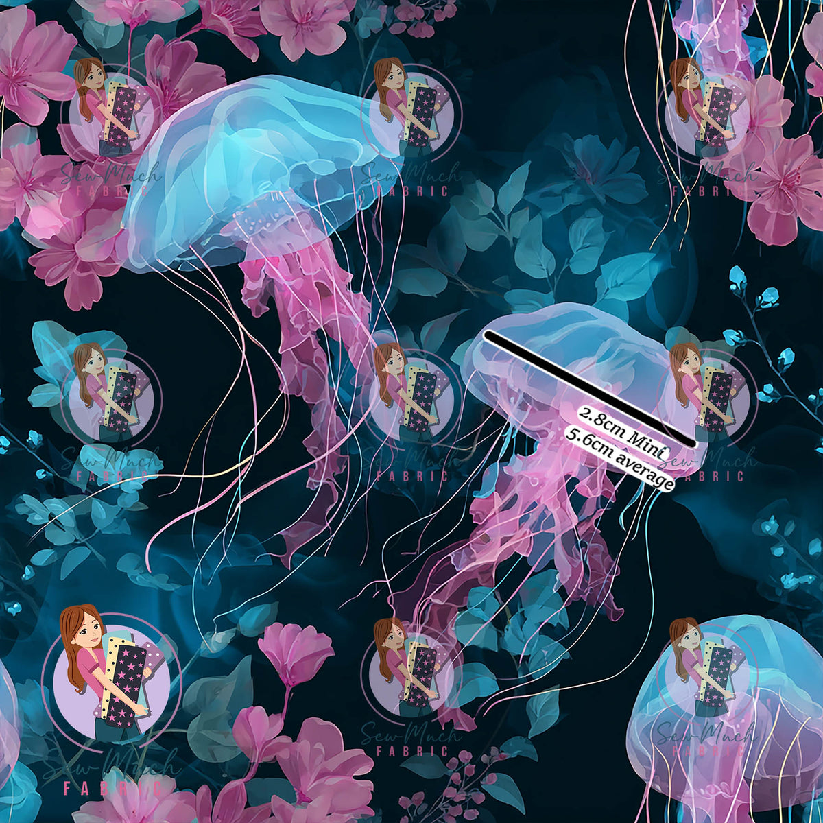 Jellyfish Floral | Woven | Retail | Average Scale