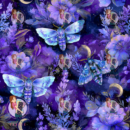 Moth Moonlight | Woven | Retail | Average Scale