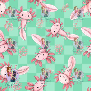 SEPTEMBER Pre-Order (2):  Axolotl Green