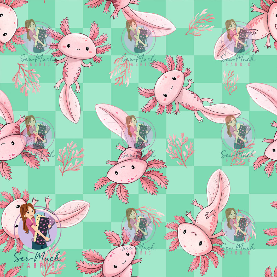 SEPTEMBER Pre-Order (2):  Axolotl Green