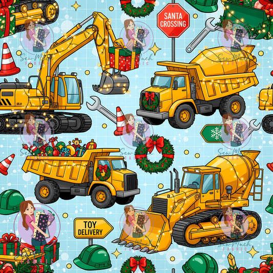 CHRISTMAS Pre-Order: Santa Crossing Yellow