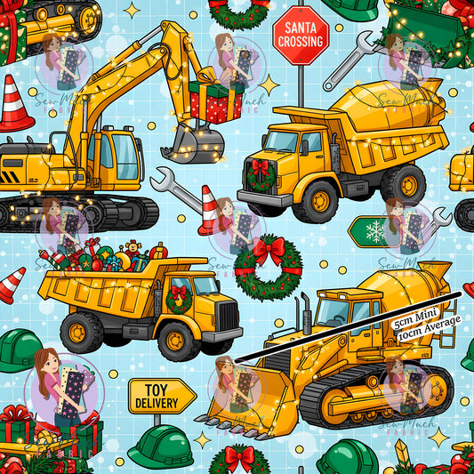 Christmas: Toy Delivery | Woven | Retail | Average Scale