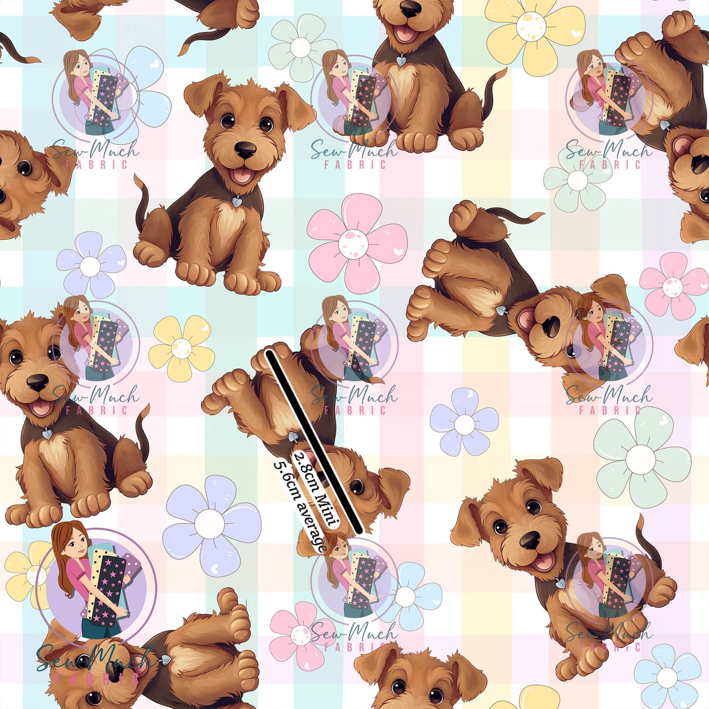 SEPTEMBER Pre-Order (1): Welsh Terrier Daisy