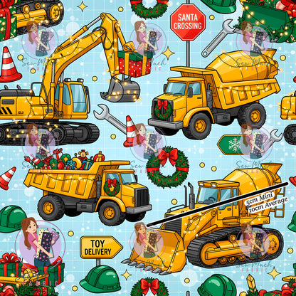 CHRISTMAS Pre-Order: Santa Crossing Yellow