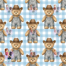 Load image into Gallery viewer, NOVEMBER Pre-Order (2): Western Teddy Blue

