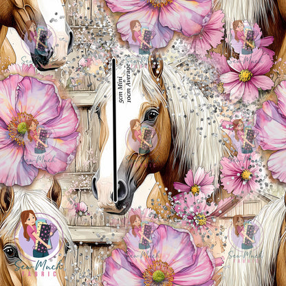 Unlimited Pre-Order: Pink Floral Horses