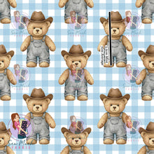 Load image into Gallery viewer, NOVEMBER Pre-Order (2): Western Teddy Blue
