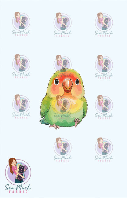 AUGUST Pre-Order (1): Lovebirds Blue PANEL