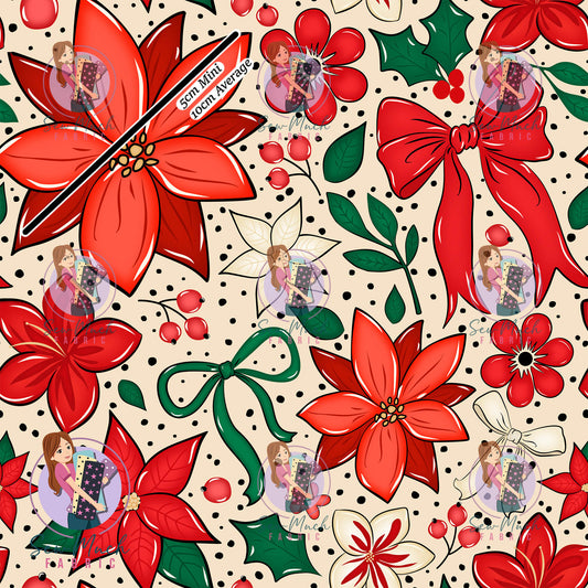 Christmas: Noelle Floral | Woven | Retail | Average Scale