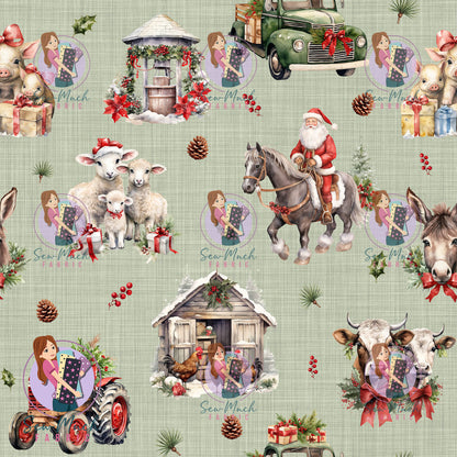 CHRISTMAS Pre-Order: Vintage Farm Green