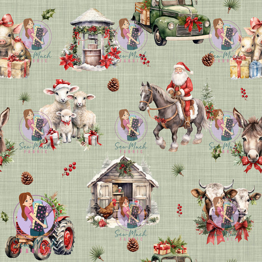 CHRISTMAS Pre-Order: Vintage Farm Green