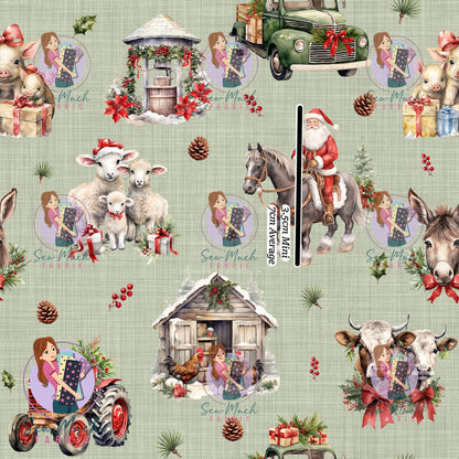 CHRISTMAS Pre-Order: Vintage Farm Green