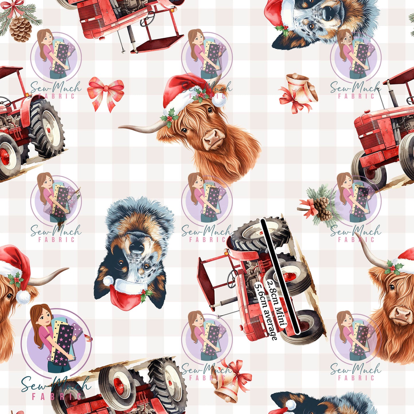 SEPTEMBER Pre-Order (1): Christmas Tractors, Dogs & Highlands Beige