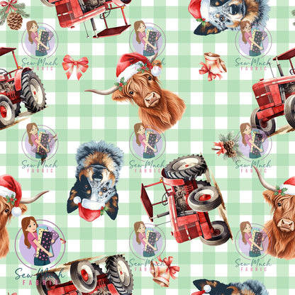 SEPTEMBER Pre-Order (2): Christmas Tractors, Dogs & Highlands Green