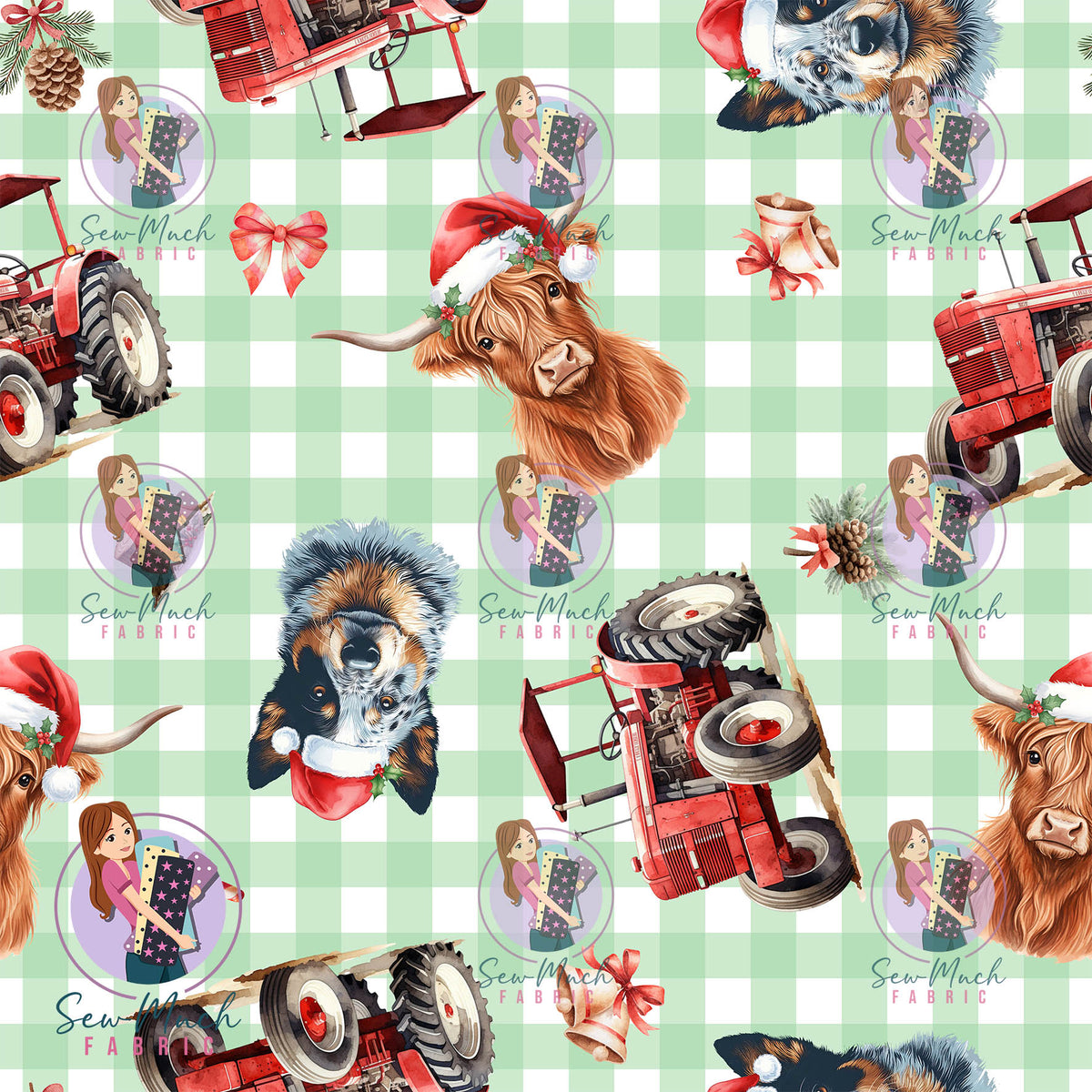 SEPTEMBER Pre-Order (1): Christmas Tractors, Dogs & Highlands Green