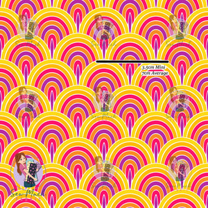 Yellow Rainbows | Woven | Retail | MINI Scale