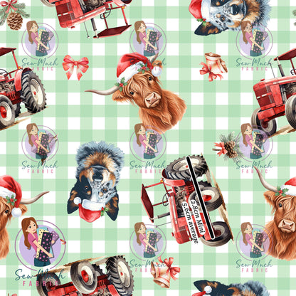 SEPTEMBER Pre-Order (1): Christmas Tractors, Dogs & Highlands Green