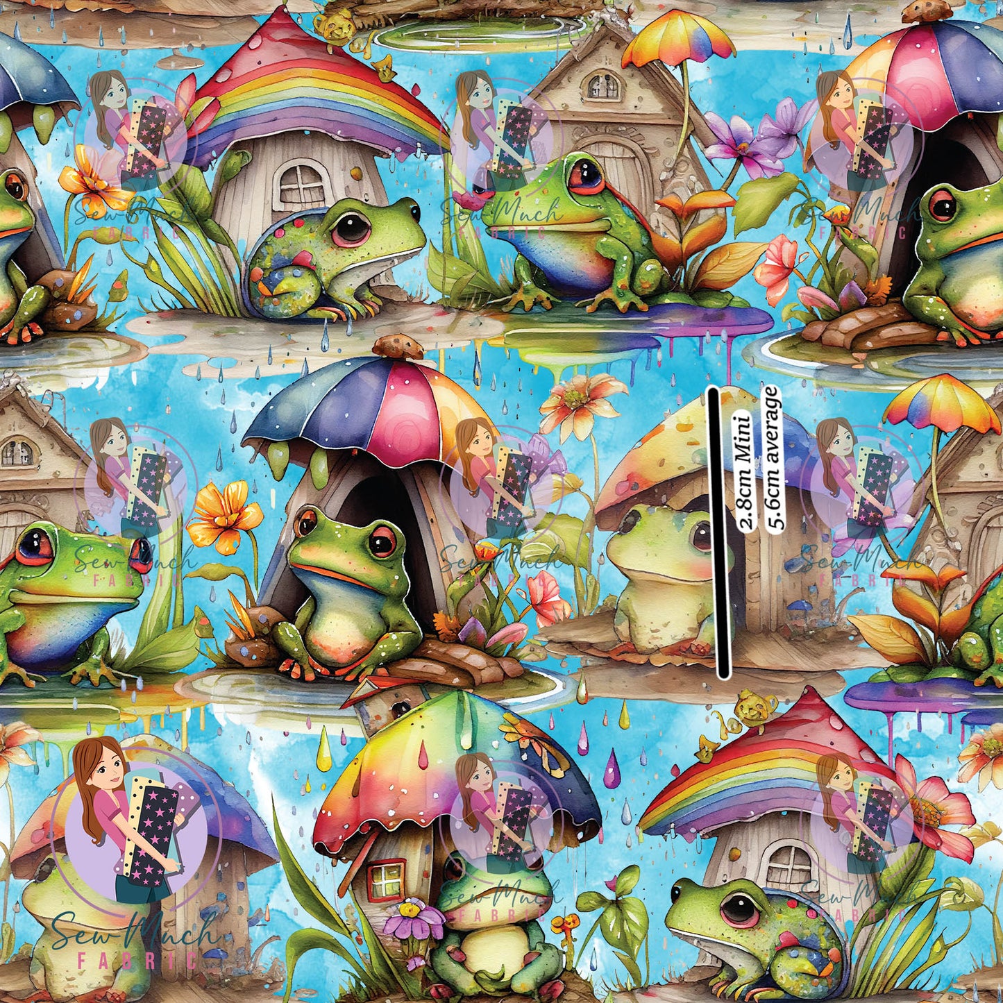 JULY Pre-Order (2): Frogs Blue