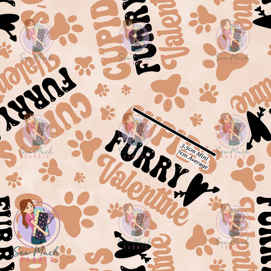 Cupid's Furry Valentine | Woven | Retail | Average Scale