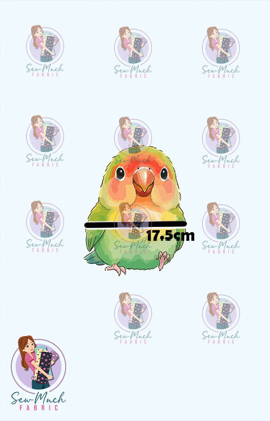 AUGUST Pre-Order (1): Lovebirds Blue PANEL